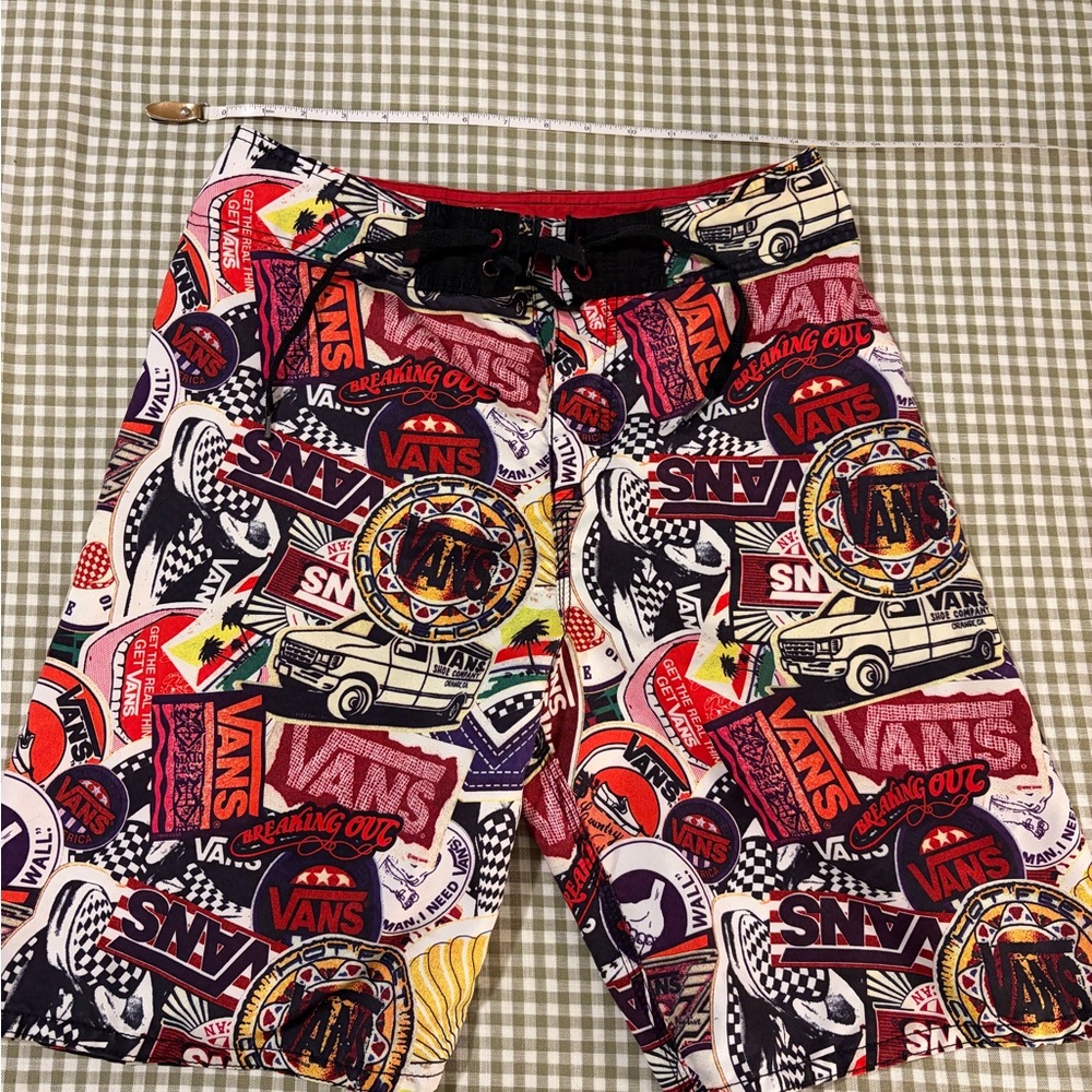 Vans Multicolor Graphic Men's Swim Shorts